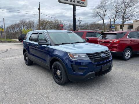 2018 Ford Explorer for sale at FIORE'S AUTO & TRUCK SALES in Shrewsbury MA
