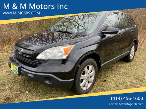 2008 Honda CR-V for sale at M & M Motors Inc in West Allis WI