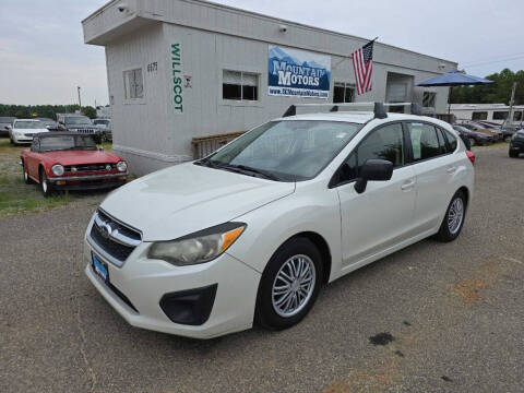 2014 Subaru Impreza for sale at Mountain Motors LLC in Spartanburg SC