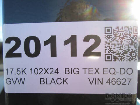 2026 Big Tex Trailer Equipment Deckover 16OA-24D3A-