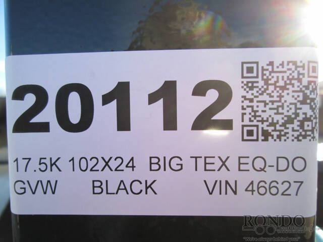 2026 Big Tex Trailer Equipment Deckover 16OA-24D3A-