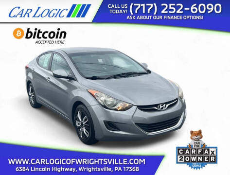 2012 Hyundai Elantra for sale at Car Logic of Wrightsville in Wrightsville PA