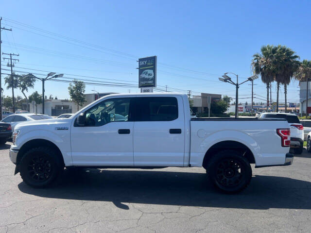 2018 Ford F-150 for sale at Skyline Motors in Fullerton, CA