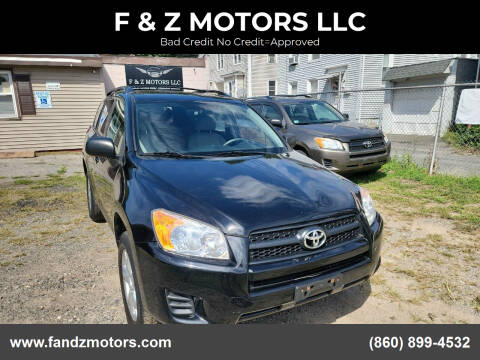 2011 Toyota RAV4 for sale at F & Z MOTORS LLC in Vernon Rockville CT