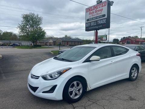 2015 Hyundai Elantra for sale at Unlimited Auto Group in West Chester OH