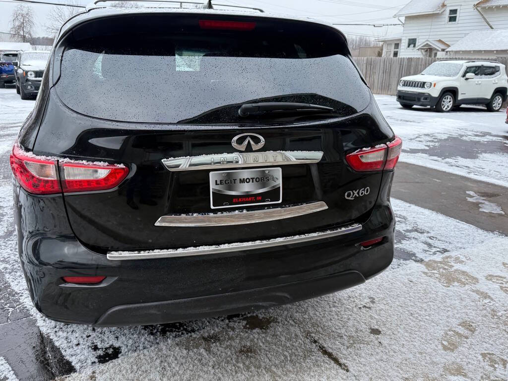 2015 INFINITI QX60 for sale at Legit Motors in Elkhart, IN