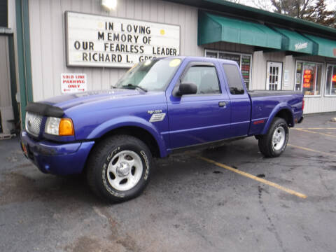 2003 Ford Ranger for sale at GRESTY AUTO SALES in Loves Park IL