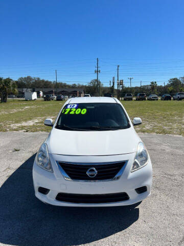 2012 Nissan Versa for sale at GOLDEN GATE AUTOMOTIVE,LLC in Zephyrhills FL