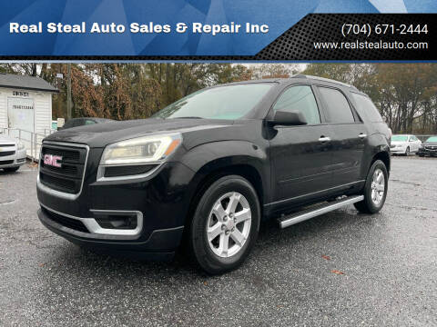 2014 GMC Acadia for sale at Real Steal Auto Sales & Repair Inc in Gastonia NC