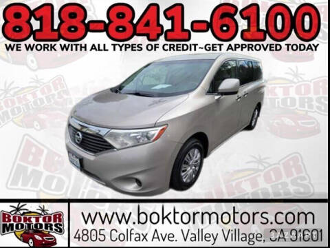 2011 Nissan Quest for sale at Boktor Motors in North Hollywood CA