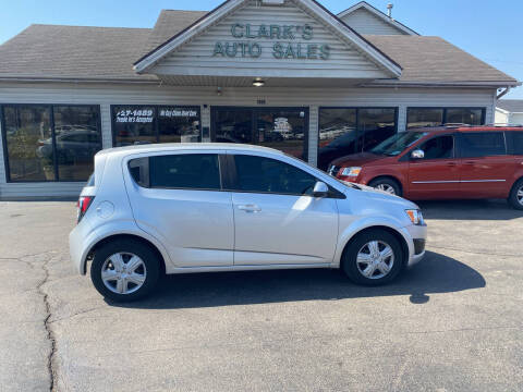 2015 Chevrolet Sonic for sale at Clarks Auto Sales in Middletown OH