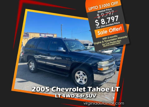 2005 Chevrolet Tahoe for sale at Virginia Auto Mall in Woodford VA
