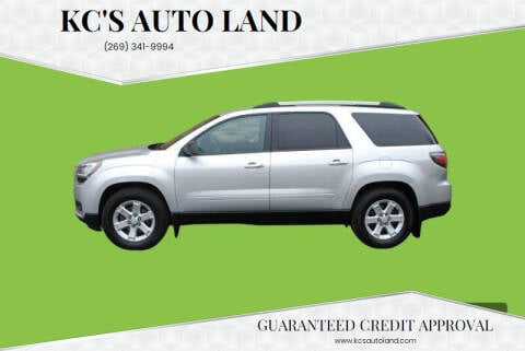 2015 GMC Acadia for sale at KC'S Auto Land in Kalamazoo MI