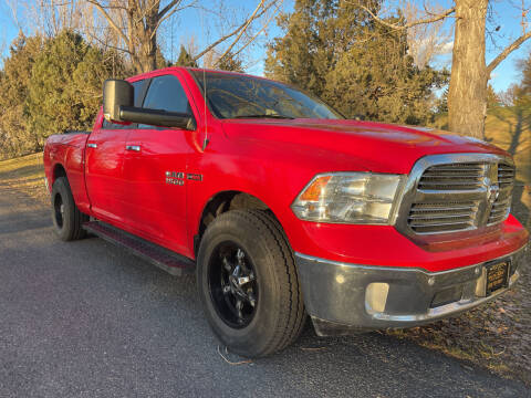 2014 RAM Ram Pickup 1500 for sale at BELOW BOOK AUTO SALES in Idaho Falls ID