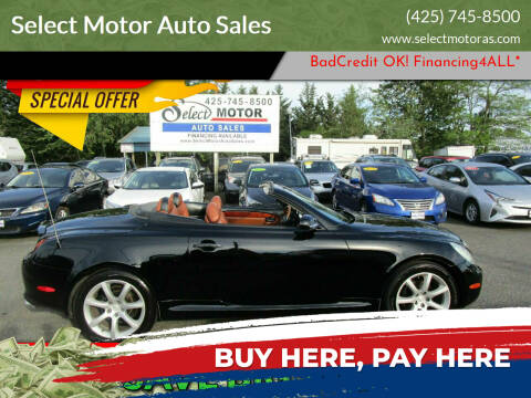 2002 Lexus SC 430 for sale at Select Motor Auto Sales in Lynnwood WA