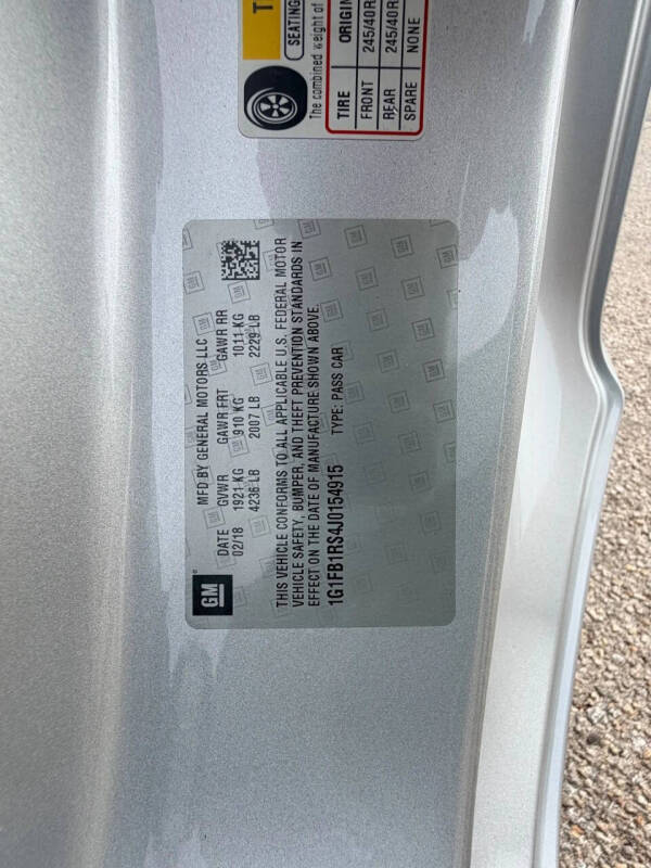 2018 Chevrolet Camaro LT