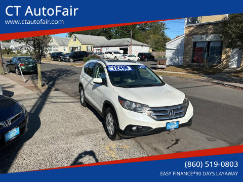 2013 Honda CR-V for sale at CT AutoFair in West Hartford CT