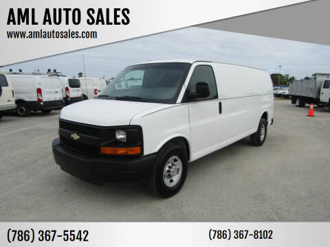 2011 Chevrolet Express Cargo for sale at AML AUTO SALES - Cargo Vans in Opa-Locka FL
