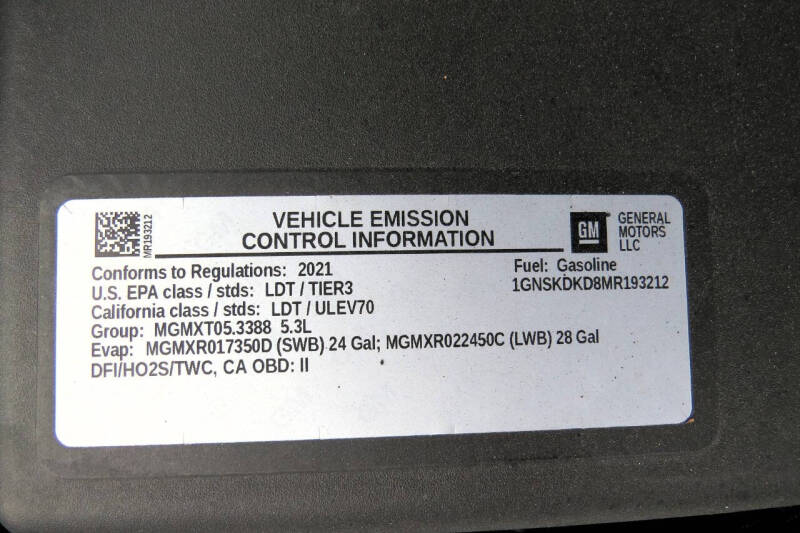 2021 Chevrolet Suburban Z71