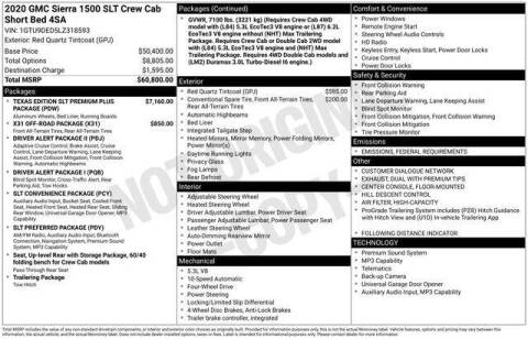 2020 GMC Sierra 1500