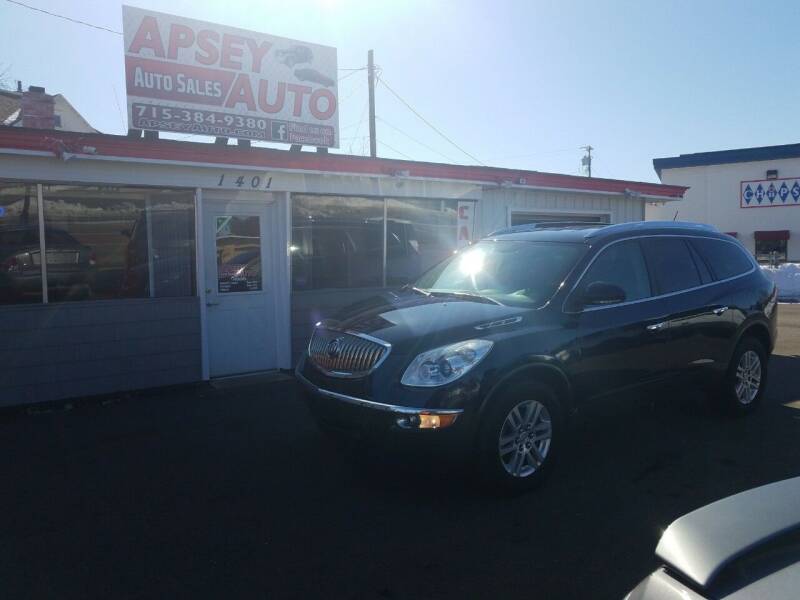 2008 Buick Enclave for sale at Apsey Auto in Marshfield WI