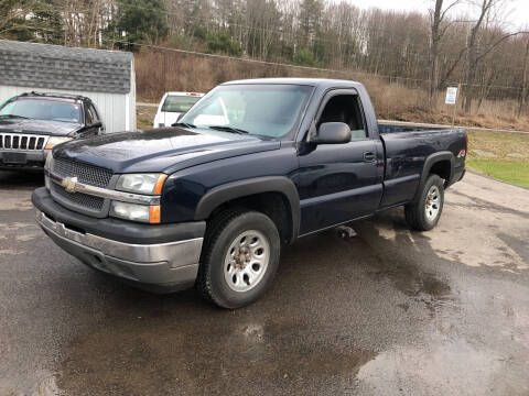 2005 Chevrolet Silverado 1500 for sale at CENTRAL AUTO SALES LLC in Norwich NY