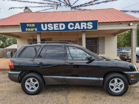 2003 Hyundai Santa Fe for sale at Paw Paw's Used Cars in Alexandria LA