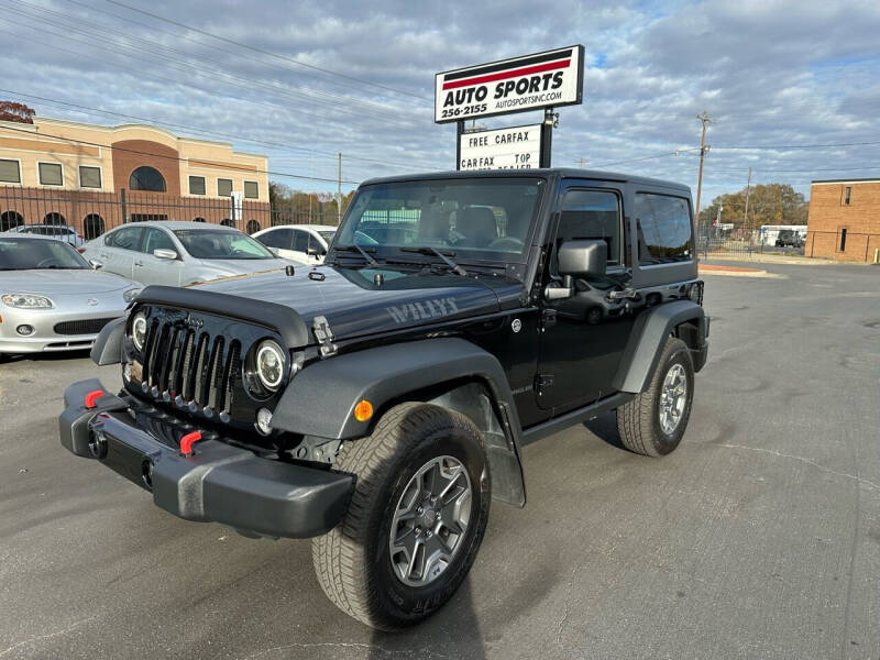 2016 Jeep Wrangler for sale at Auto Sports in Hickory NC