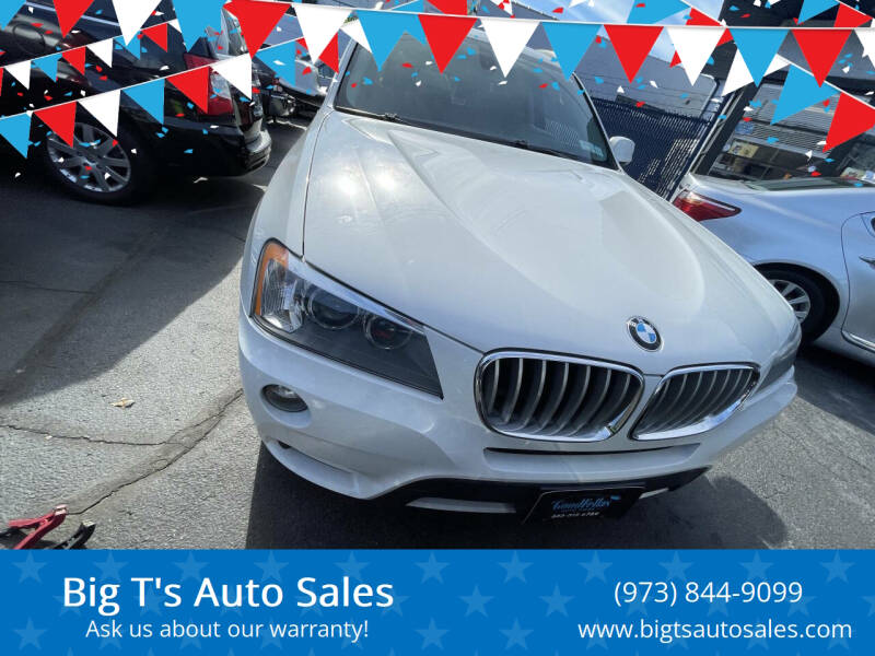 2012 BMW X3 for sale at Big T's Auto Sales in Belleville NJ