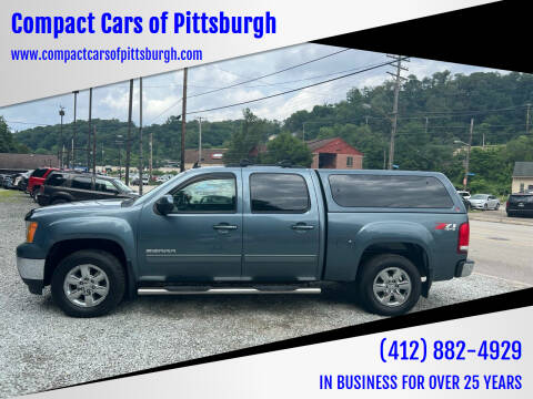 2011 GMC Sierra 1500 for sale at Compact Cars of Pittsburgh in Pittsburgh PA