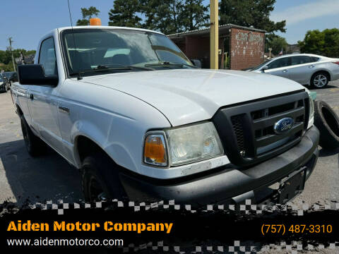 2008 Ford Ranger for sale at Aiden Motor Company in Portsmouth VA