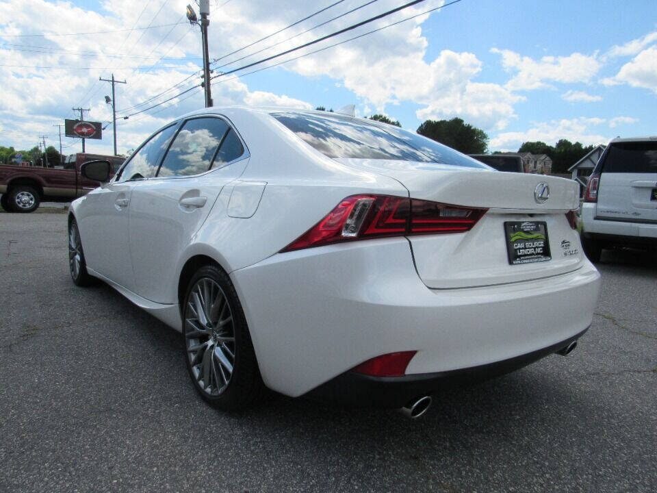 2016 Lexus IS 200t for sale at The Car Source of Lenoir in Lenoir, NC