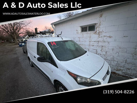 2014 Ford Transit Connect for sale at A & D Auto sales llc in Waterloo IA