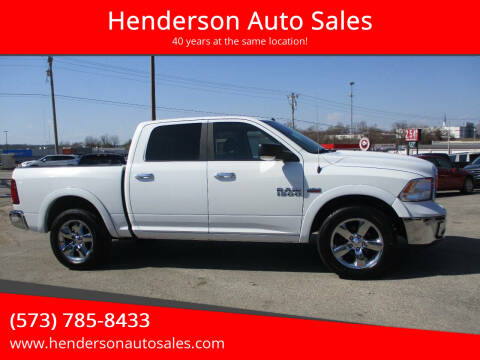 2016 RAM 1500 for sale at Henderson Auto Sales in Poplar Bluff MO