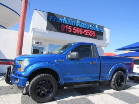 2016 Ford F-150 for sale at Franklin Auto Sales in El Paso TX