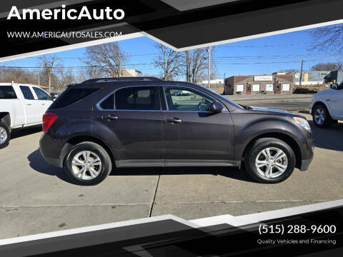 2013 Chevrolet Equinox for sale at AmericAuto in Des Moines IA