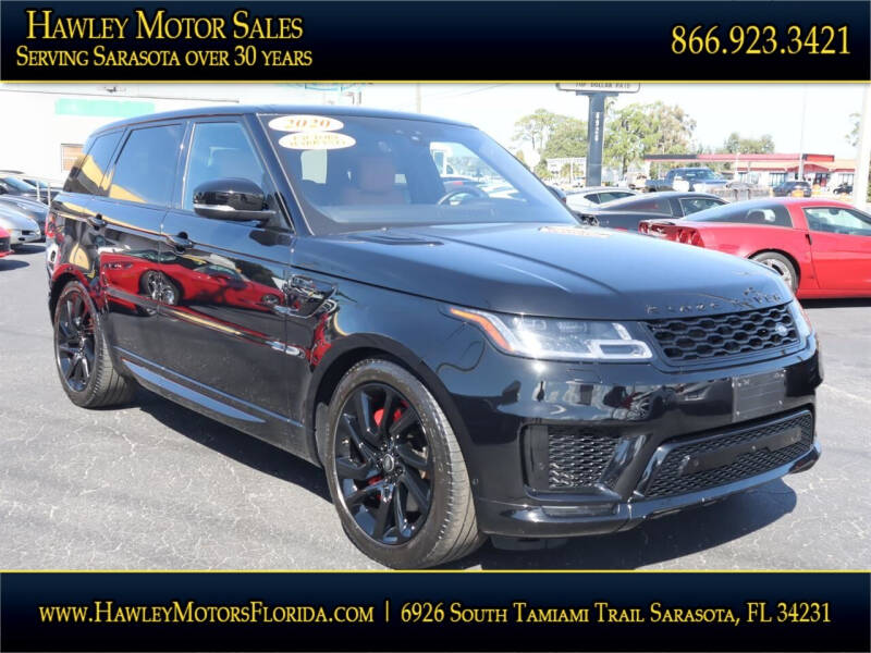 2020 Land Rover Range Rover Sport for sale at Hawley Motor Sales in Sarasota FL