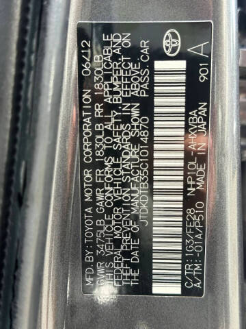 2012 Toyota Prius c