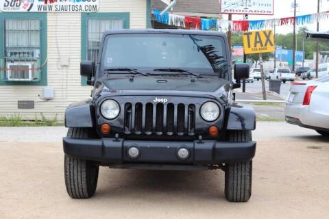 2008 Jeep Wrangler Unlimited for sale at S & J Auto Group in San Antonio TX