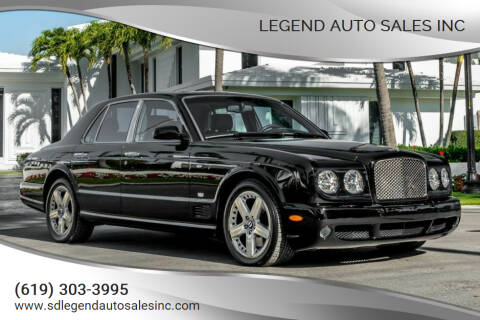 2005 Bentley Arnage for sale at Legend Auto Sales Inc in Lemon Grove CA