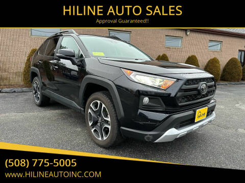 2021 Toyota RAV4 for sale at HILINE AUTO SALES in Hyannis MA
