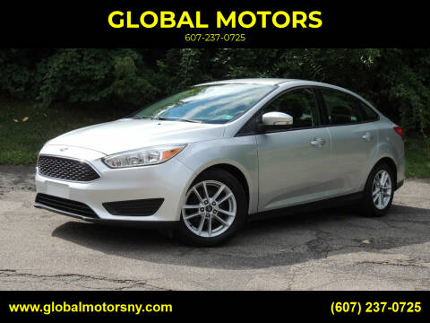 2017 Ford Focus for sale at GLOBAL MOTORS in Binghamton NY