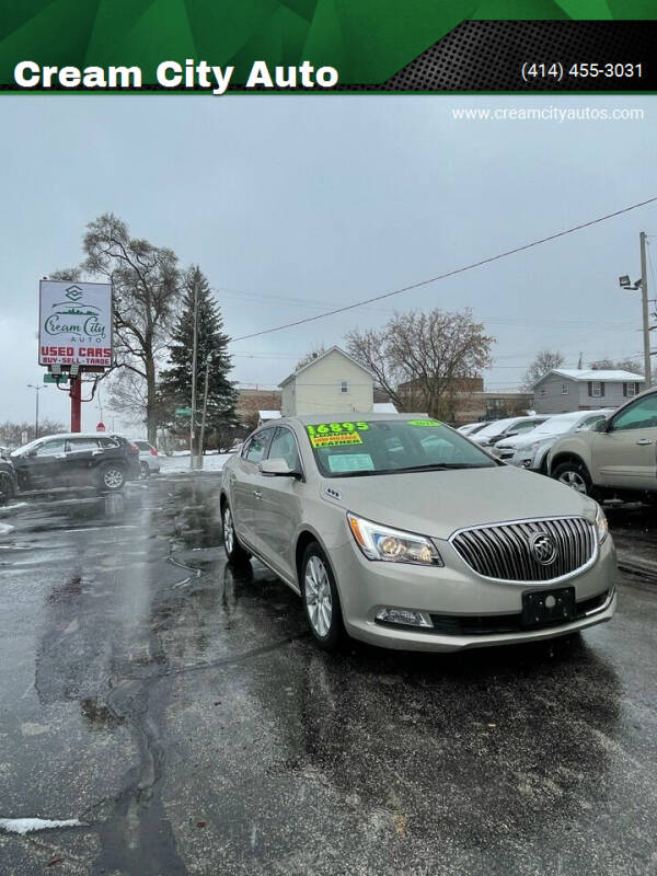 2015 Buick LaCrosse for sale at Cream City Auto in Milwaukee WI