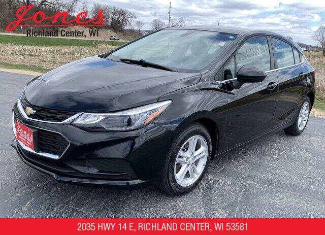 2018 Chevrolet Cruze for sale at Jones Chevrolet Buick Cadillac in Richland Center WI