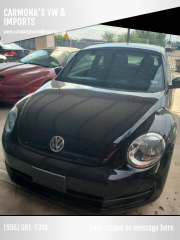 2013 Volkswagen Beetle for sale at CARMONA'S VW & IMPORTS in Mission TX