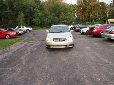 2003 Toyota Corolla for sale at Heritage Truck and Auto Inc. in Londonderry NH