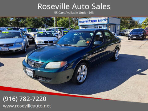 2002 Mazda Protege for sale at Roseville Auto Sales in Roseville CA