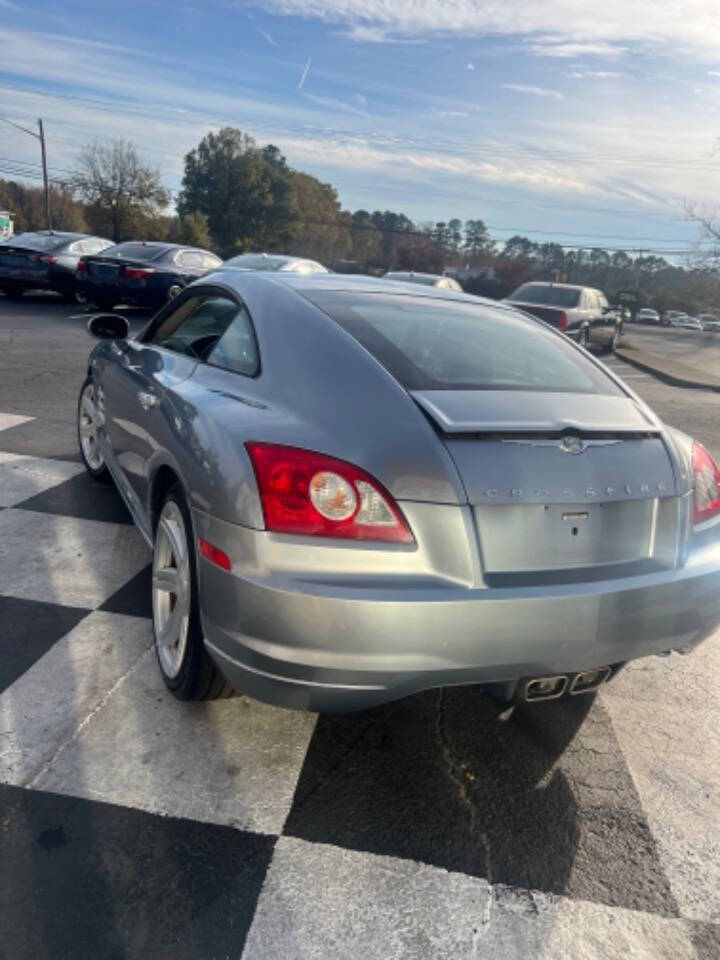 2004 Chrysler Crossfire for sale at David's Motors LLC in Roanoke Rapids, NC