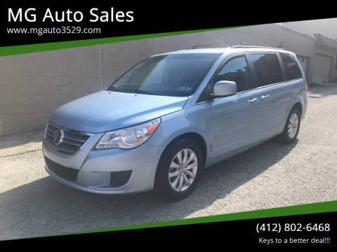 2012 Volkswagen Routan for sale at MG Auto Sales in Pittsburgh PA