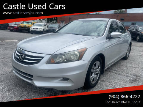 2012 Honda Accord for sale at Castle Used Cars in Jacksonville FL